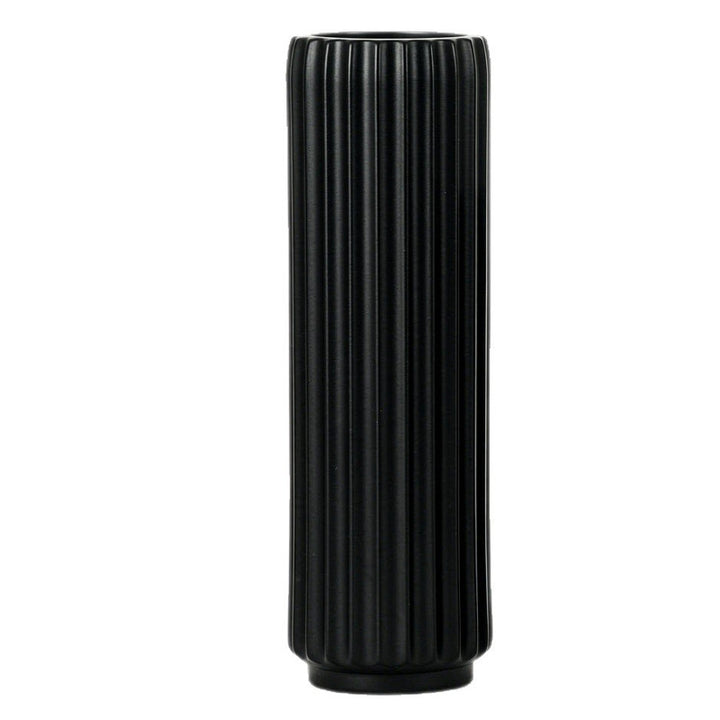 Elegant Fluted Decorative Floor Vase Kalsten