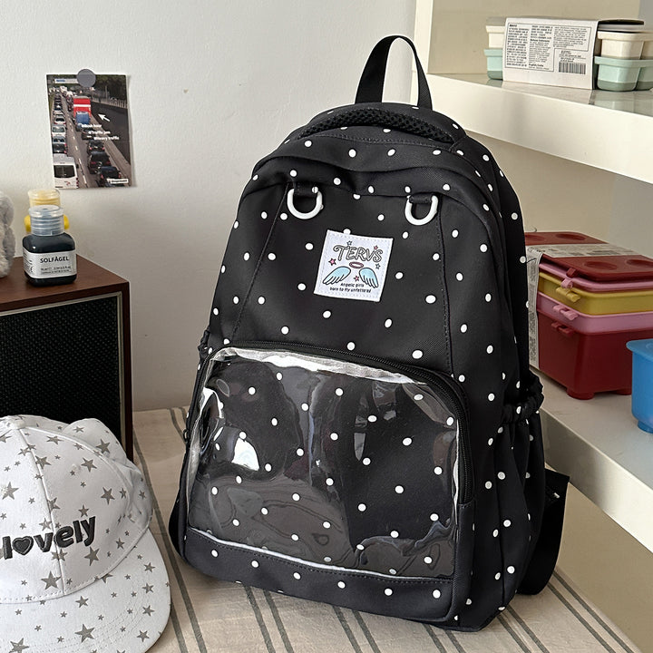 Cute Polka Dot Backpack Kalsten 1791205345