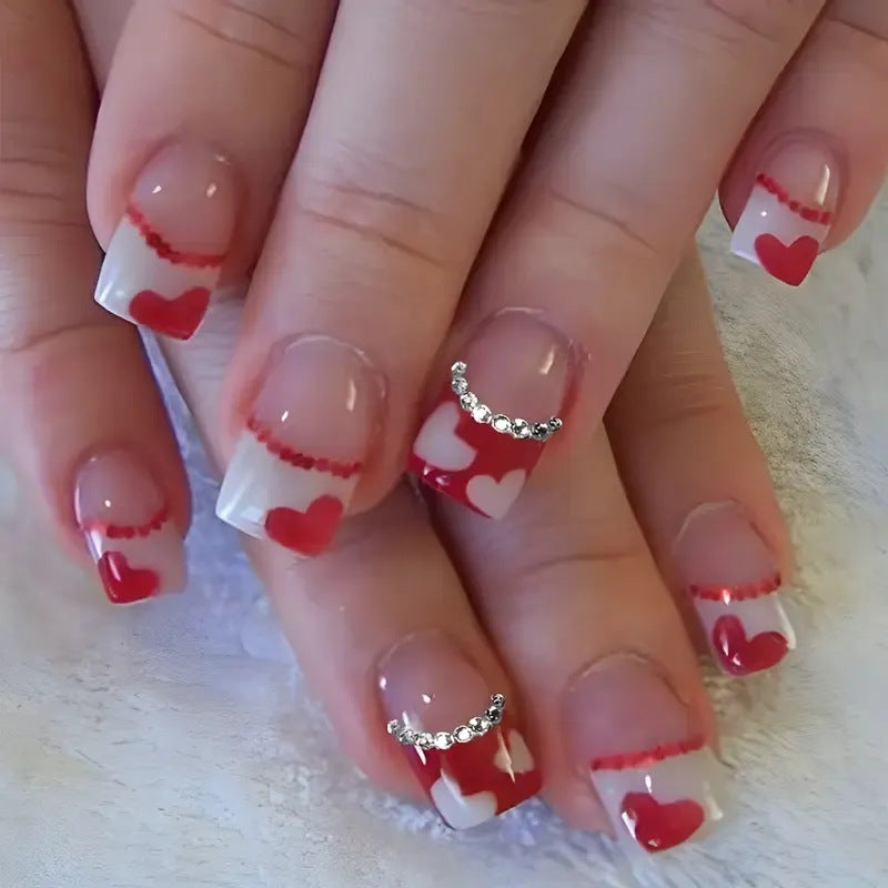 Artistic Valentine-Inspired Nail Art Enhancements Kalsten