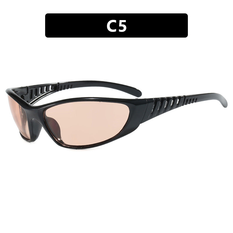 Women’s sporty sunglasses with aerodynamic design and polarized lenses Kalsten