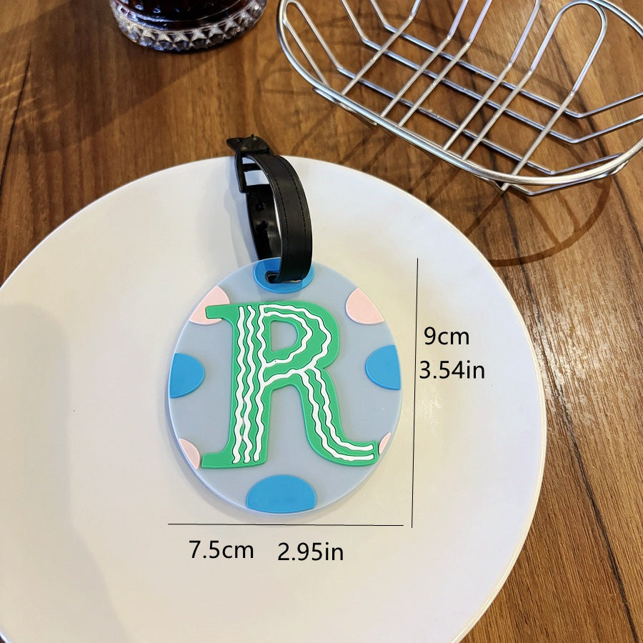 Personalized Alphabet Luggage Tag Kalsten