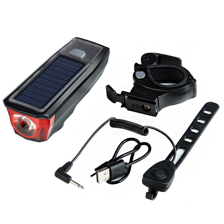 Solar-Powered Bicycle Rear Safety Light Kalsten