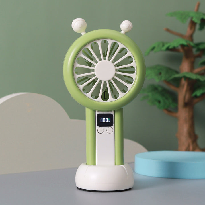 Unisex Portable USB Table Fan with Digital Speed Display Kalsten