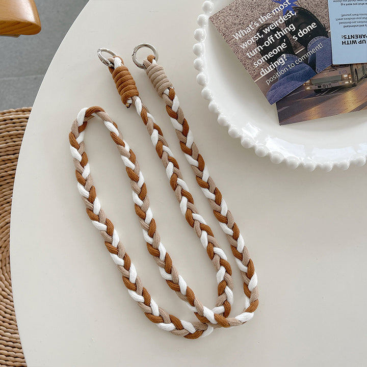 Colorful Braided Keychain Strap Kalsten