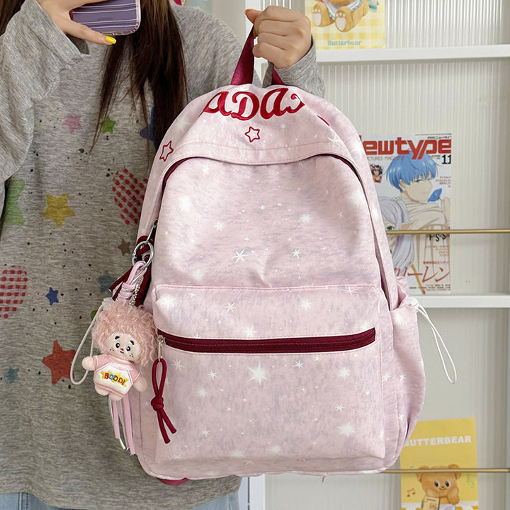 Stylish Star-Patterned Backpack Kalsten 1791205224