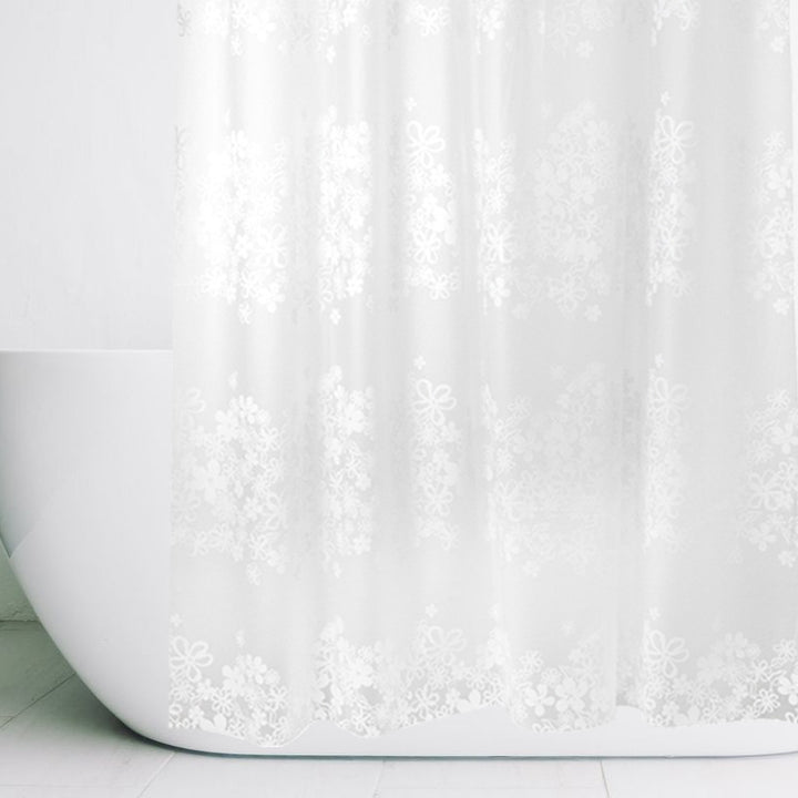 Floral Patterned Waterproof Shower Curtain Kalsten
