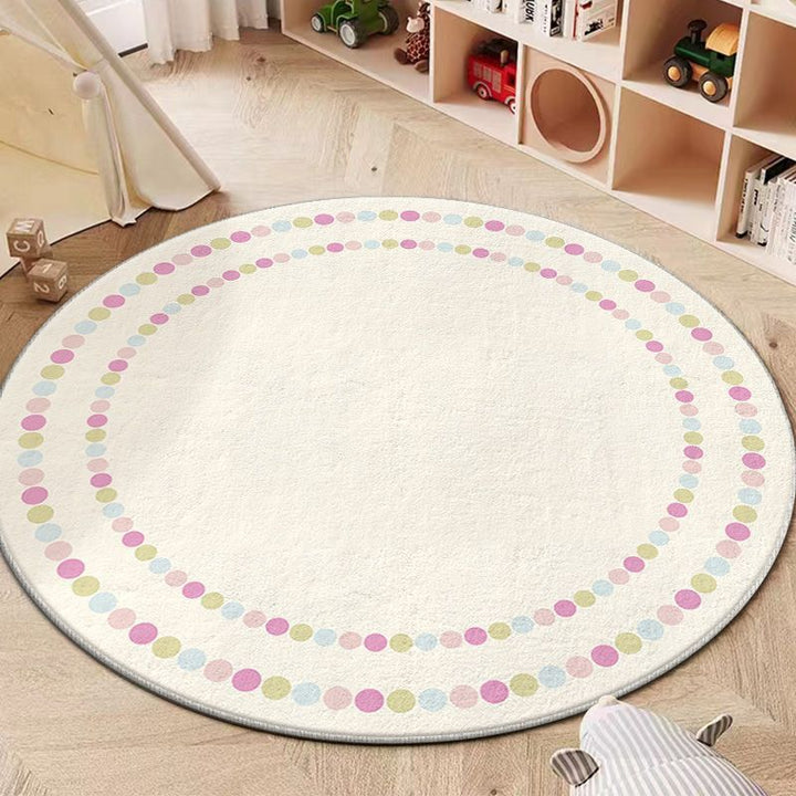 Round Plush Play Mat Kalsten