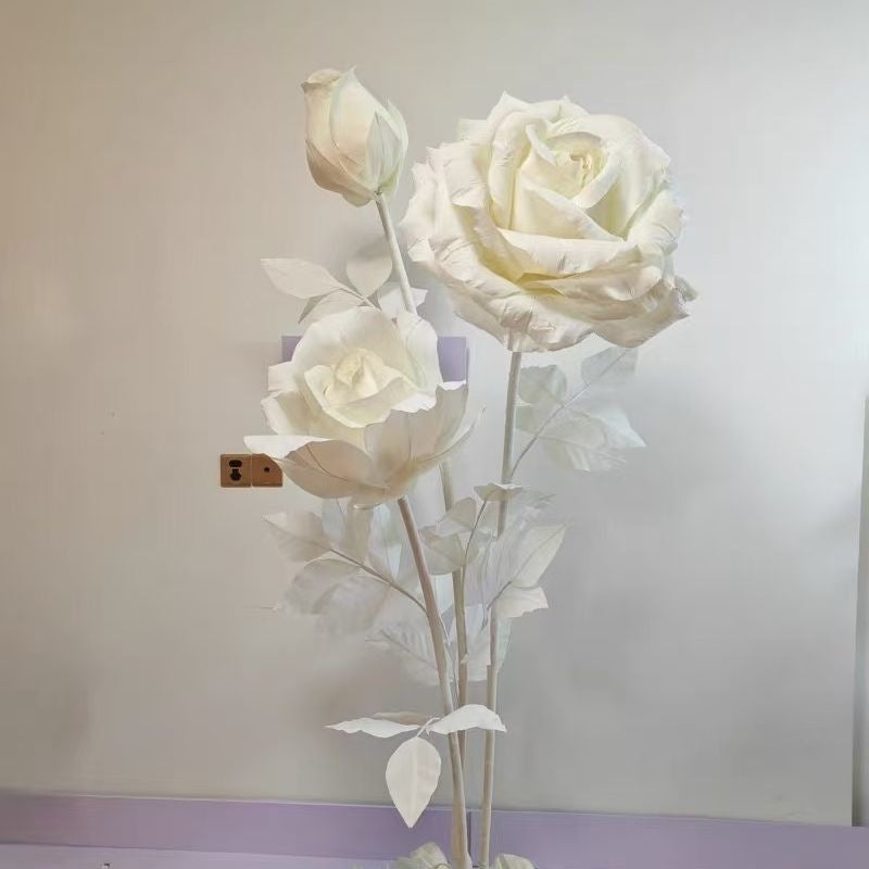 Elegant Decorative Paper Rose Arrangement