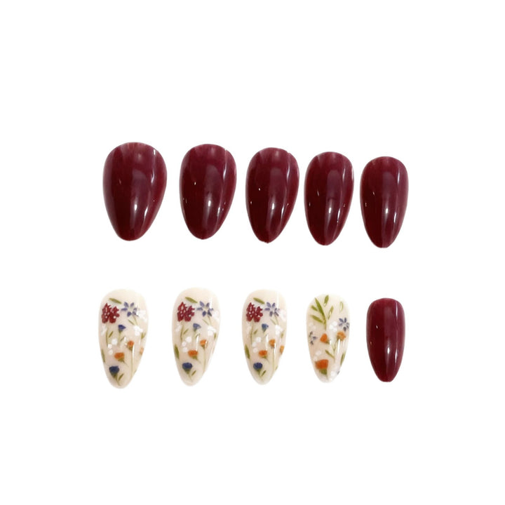Floral-Inspired Nail Art Enhancements Kalsten