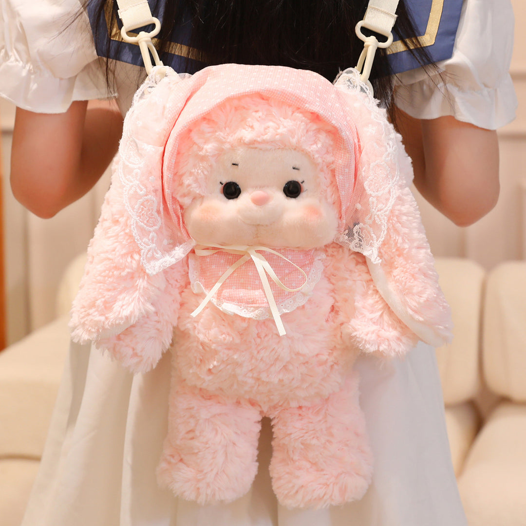 Plush Backpack in Cute Rabbit Design Kalsten