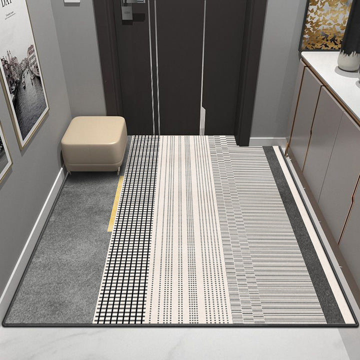 Decorative Half-Circle Entrance Mat