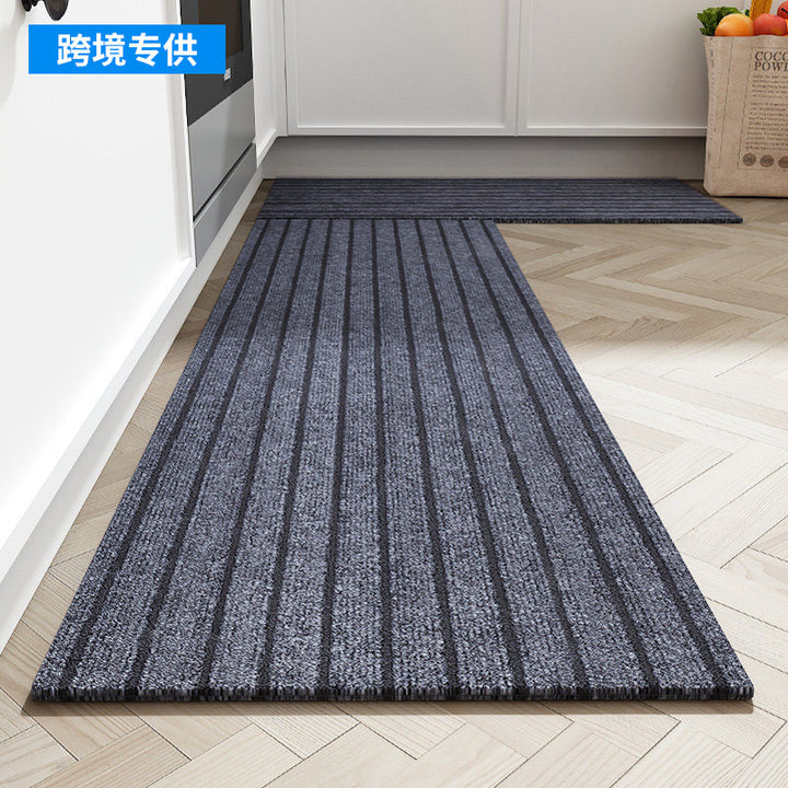 Cozy Striped Kitchen Runner