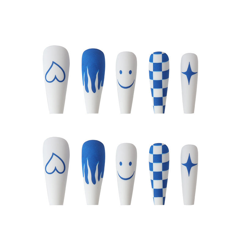 Artistic Statement Long Stiletto Press-On Nails Kalsten