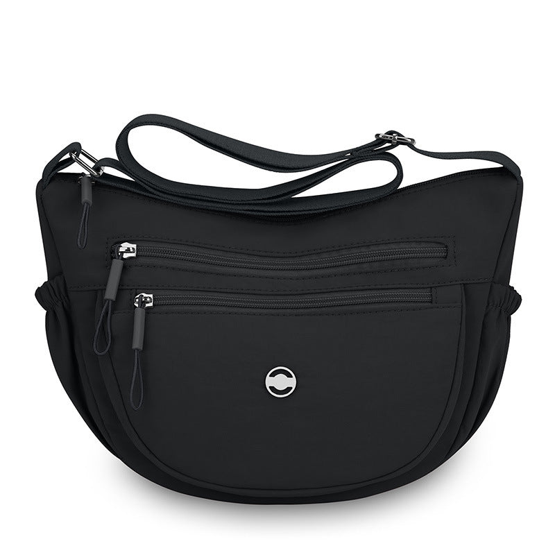 Multi-Zip Crossbody Organizer Bag Kalsten