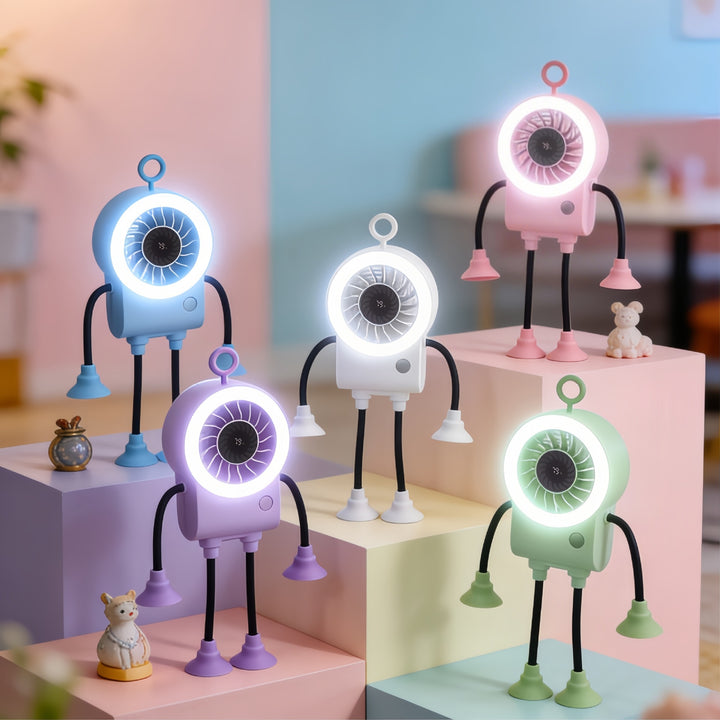 Creative USB Table Fan with LED Lighting Kalsten