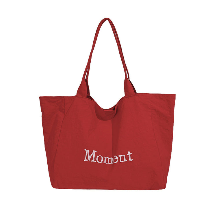 Spacious Canvas Tote Bag