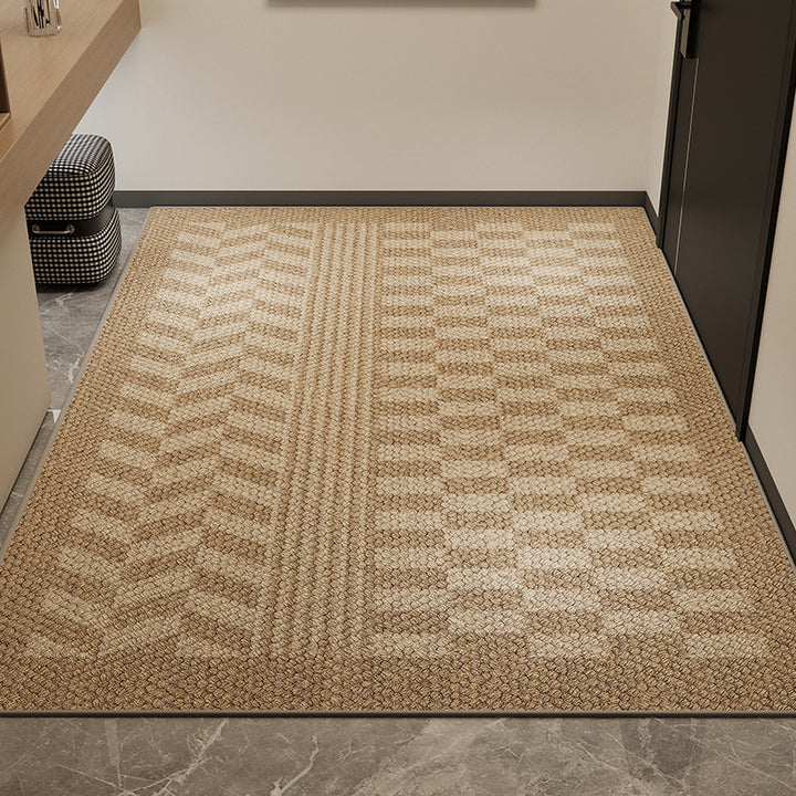 Elegant Tropical-Themed Entryway Mat Kalsten