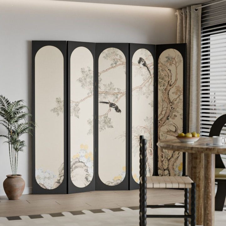 Artistic Floral Room Divider Kalsten