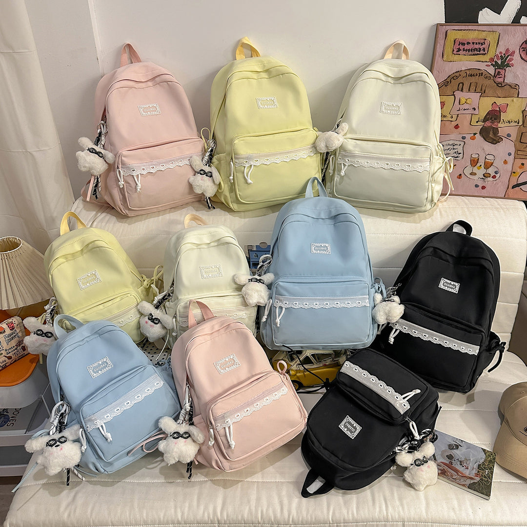 Stylish Compact Mini Backpack with Cute Accents Kalsten