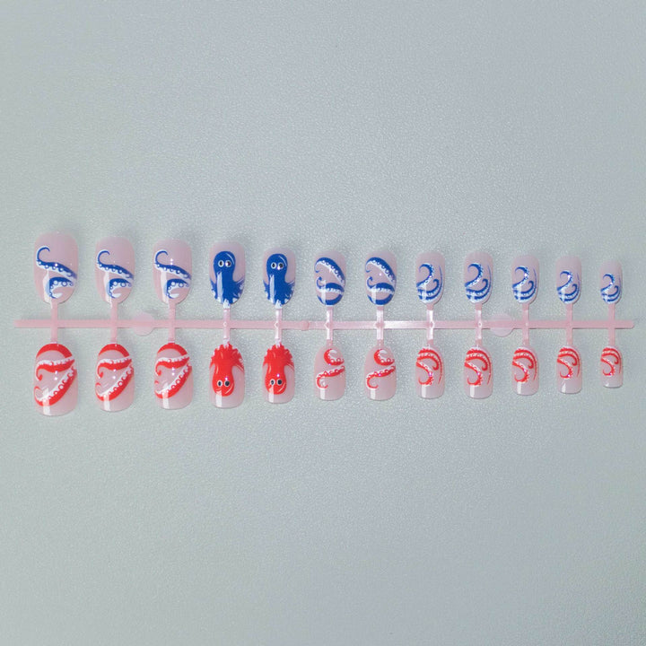 Creative Octopus Nail Art