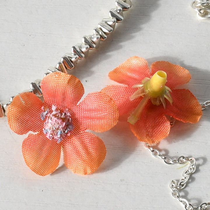 Glittery Floral Hair Accessories