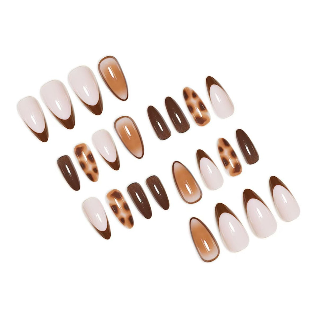 Chic Almond-Shaped Press-On Nails Kalsten