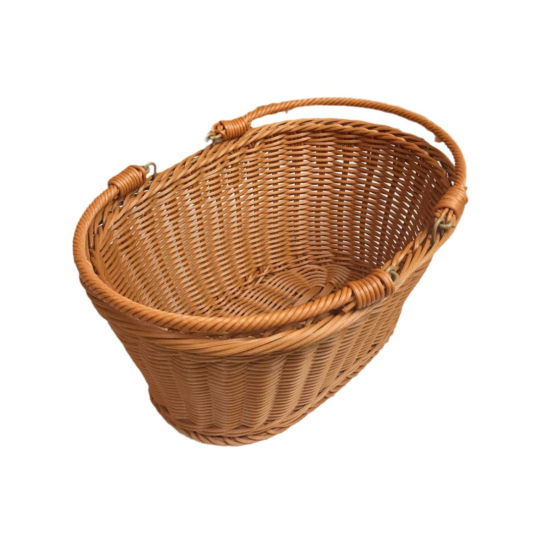 Handcrafted Rectangular Woven Storage Basket Kalsten