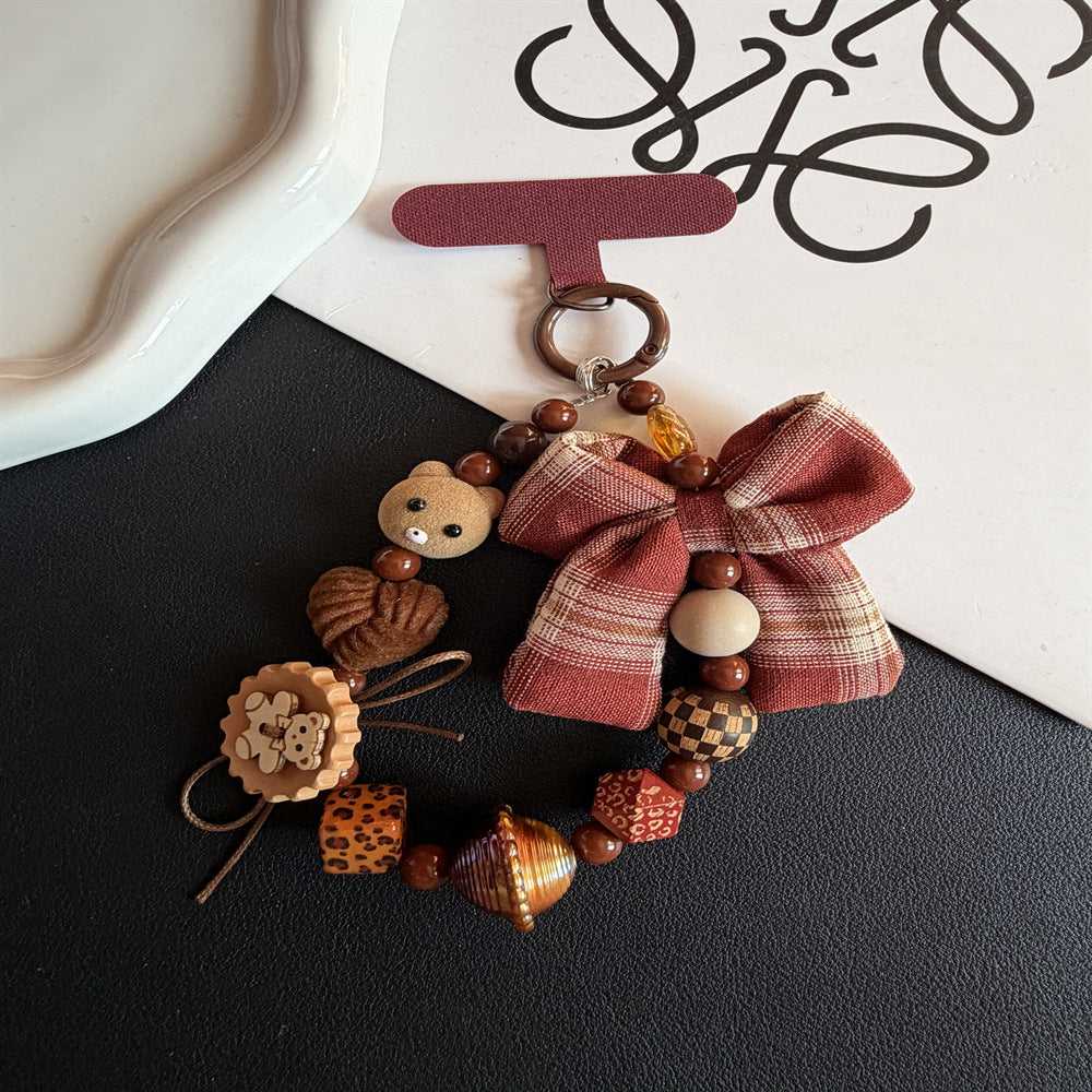 Decorative Beaded Charm Keychain Kalsten 1790134914
