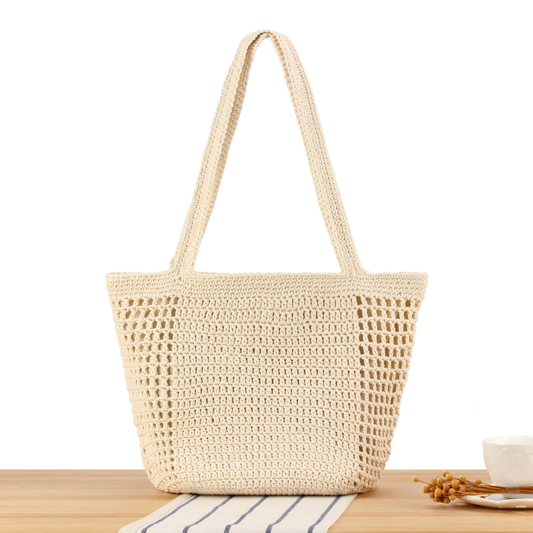 Hand-knotted tote bag with airy structure Kalsten
