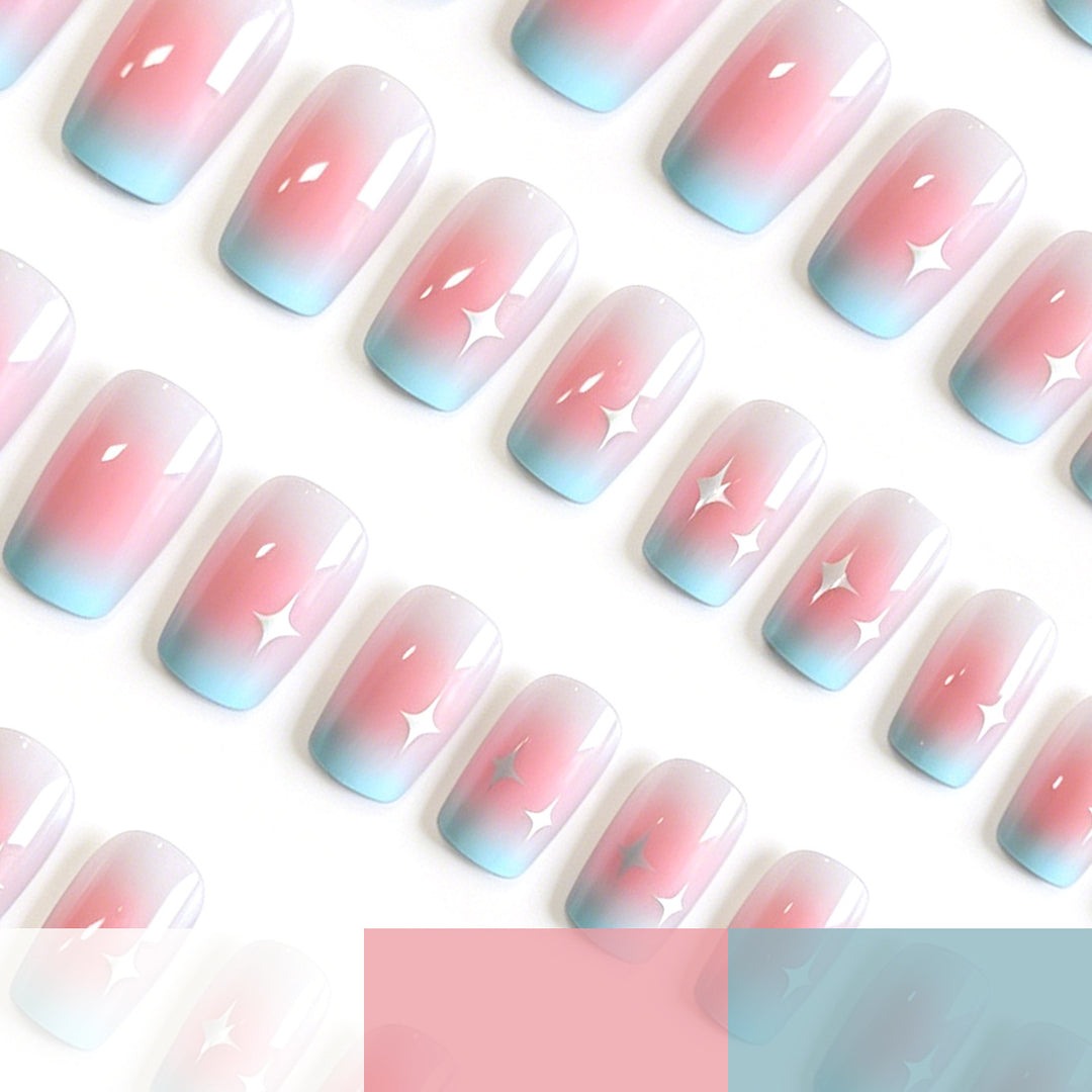 Artistic Ombre Nail Art Extensions Kalsten