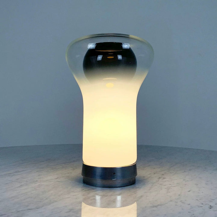Modern Glass Accent Table Lamp
