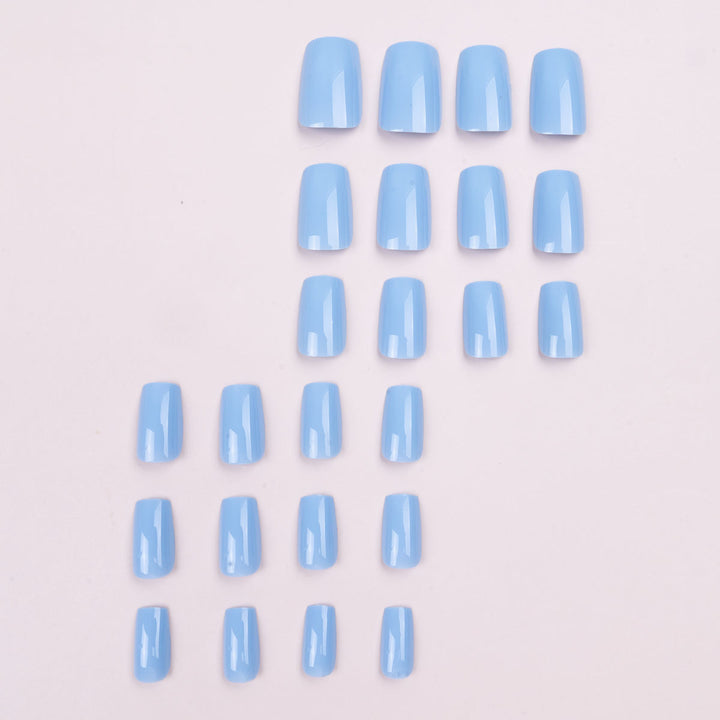 Glossy Press-On Nail Set with Durable Finish