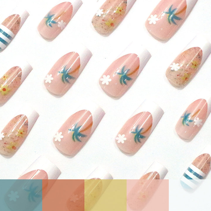 Tropical Paradise Nail Art Kalsten