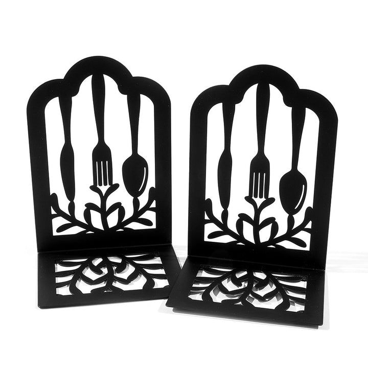 Elegant Cutlery Design Bookends