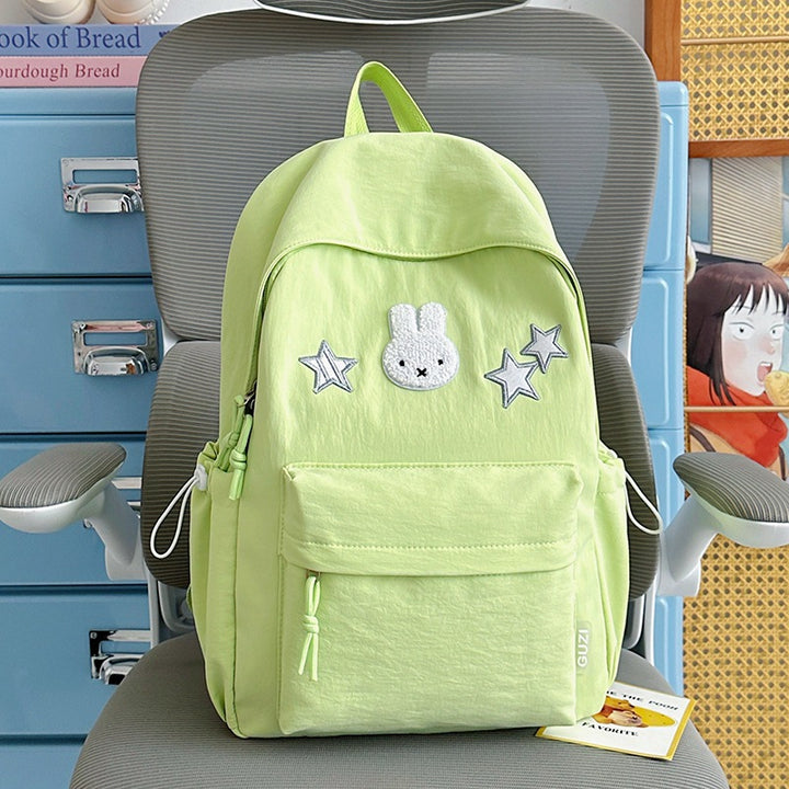 Cute Bunny-Embellished Backpack Kalsten