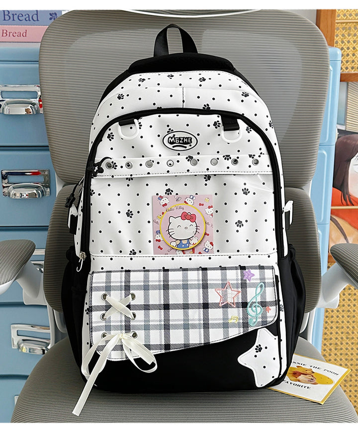 Girls' Themed Design School Backpack