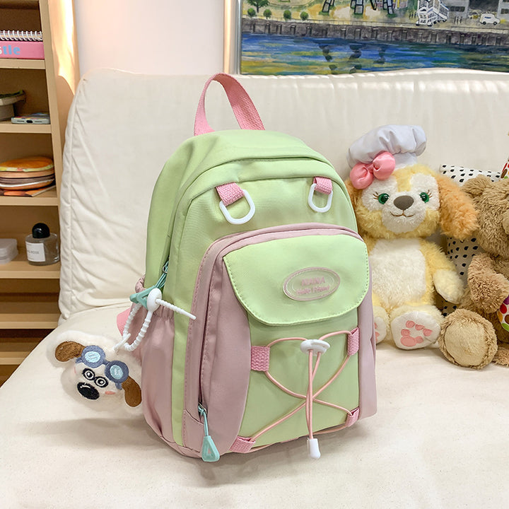 Compact Casual Multi-Pocket School Backpack