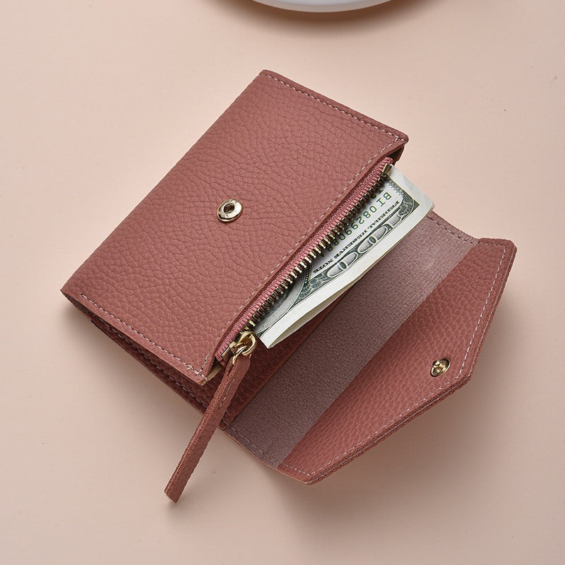 Premium Textured Leather Coin Wallet Kalsten