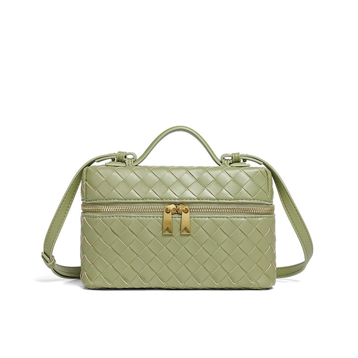 Structured Woven Satchel Bag Kalsten