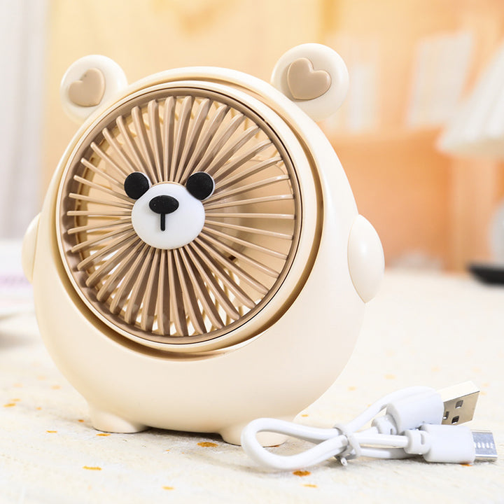 Ladies portable table fan in cute animal design Kalsten