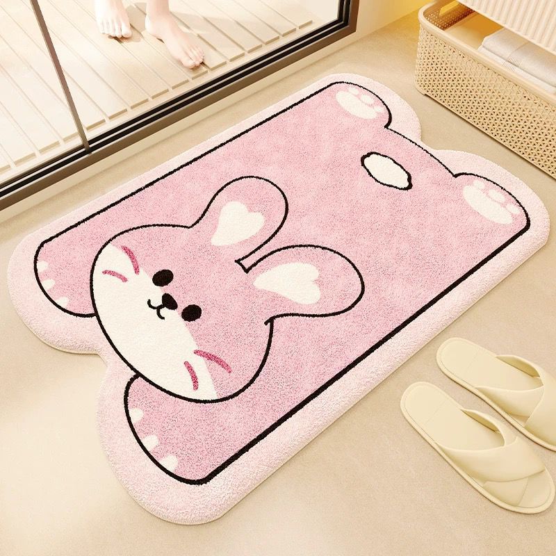 Cute Animal-Themed Bath Mat
