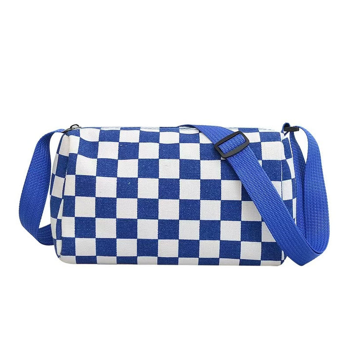 Stylish Checkerboard Crossbody