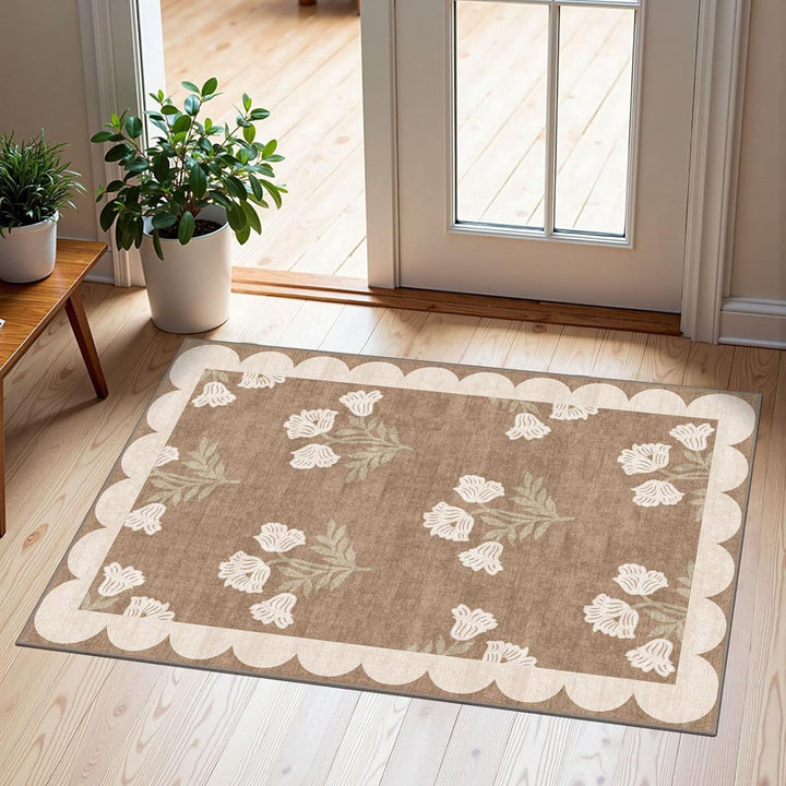 Striped Indoor Area Rug Kalsten