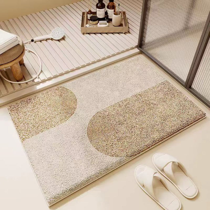 Textured Absorbent Bathroom Mat Kalsten