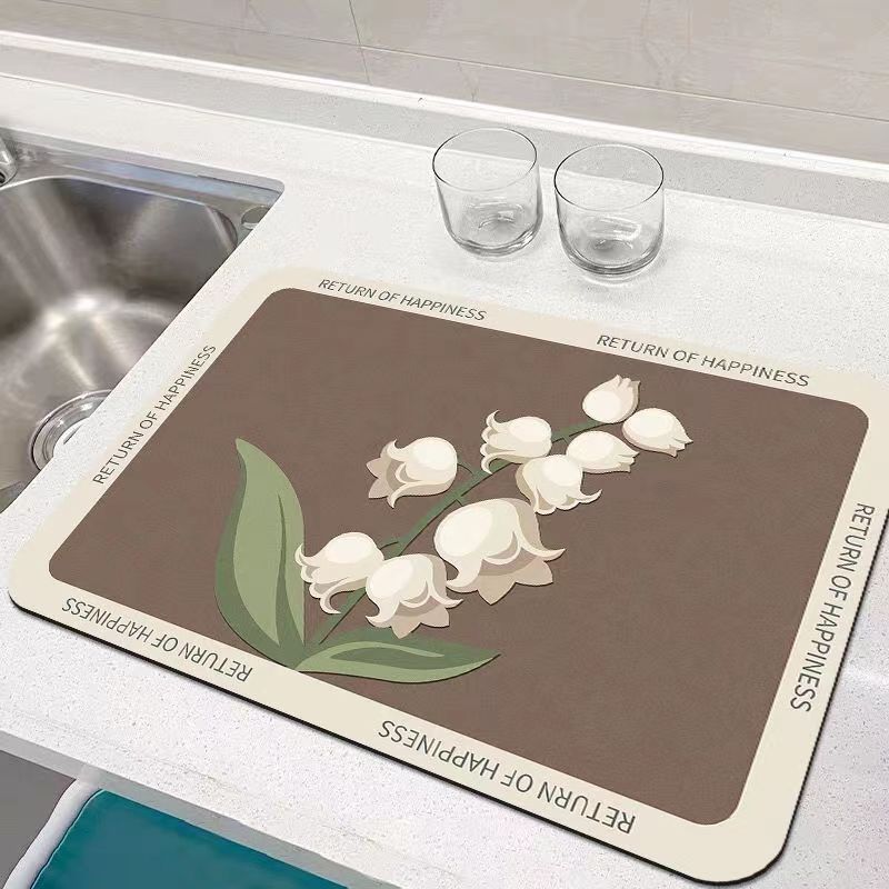 Cartoon Cat Kitchen Mat