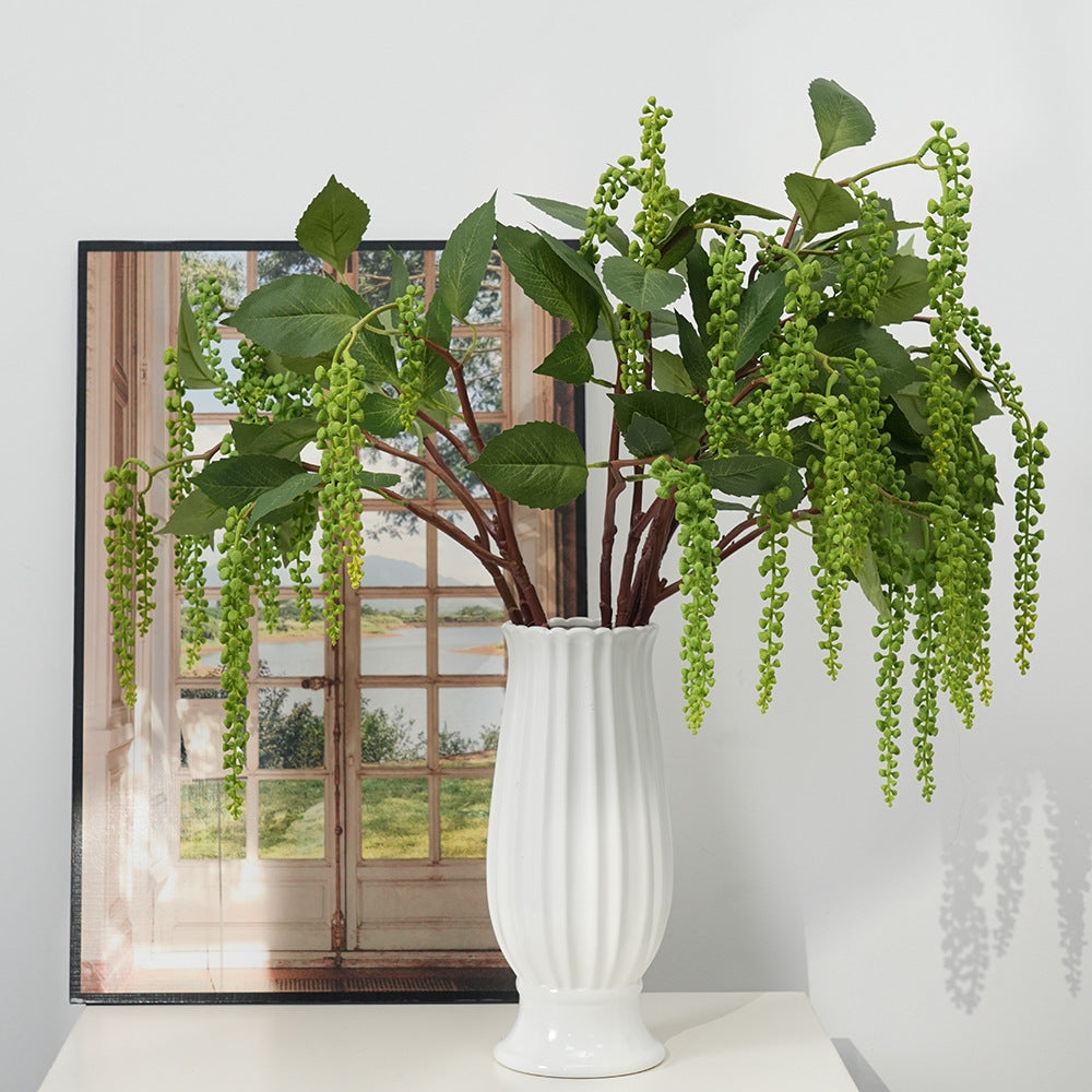 Lifelike Greenery Floral Arrangement
