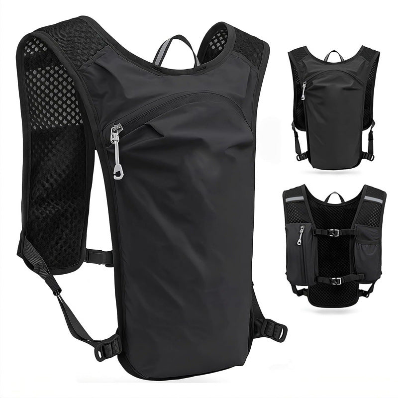 Sporty Hydration Backpack with Breathable Mesh Inserts Kalsten