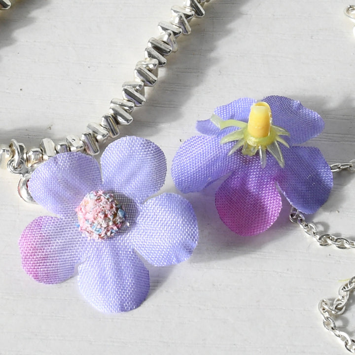 Glittery Floral Hair Accessories