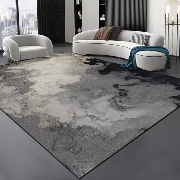 Contemporary Wave Pattern Area Rug Kalsten