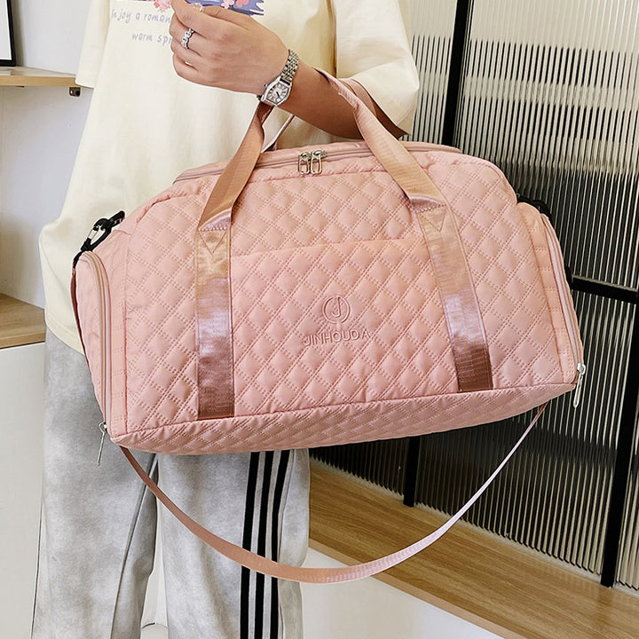 Lightweight Quilted Travel Duffel